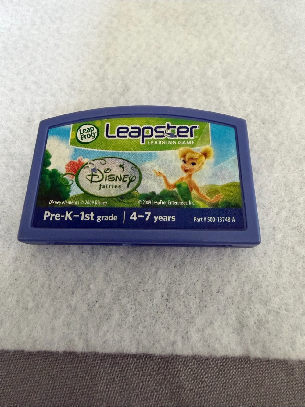 LeapFrog Leapster Disney Fairies Learning Game Cartridge  1st Grade Learning